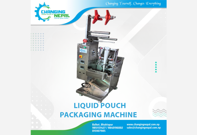 Liquid Pouch Packing Machine
