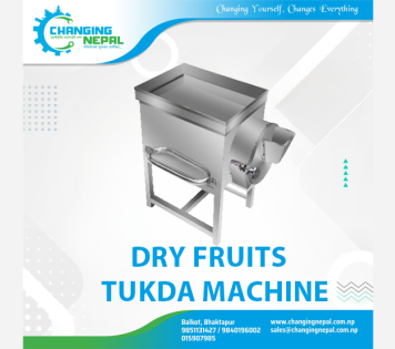 Dry Fruits Tukda Machine