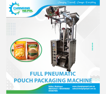 Full Pneumatic Pouch Packaging Machine