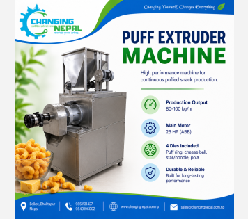 Puff Extruder Machine